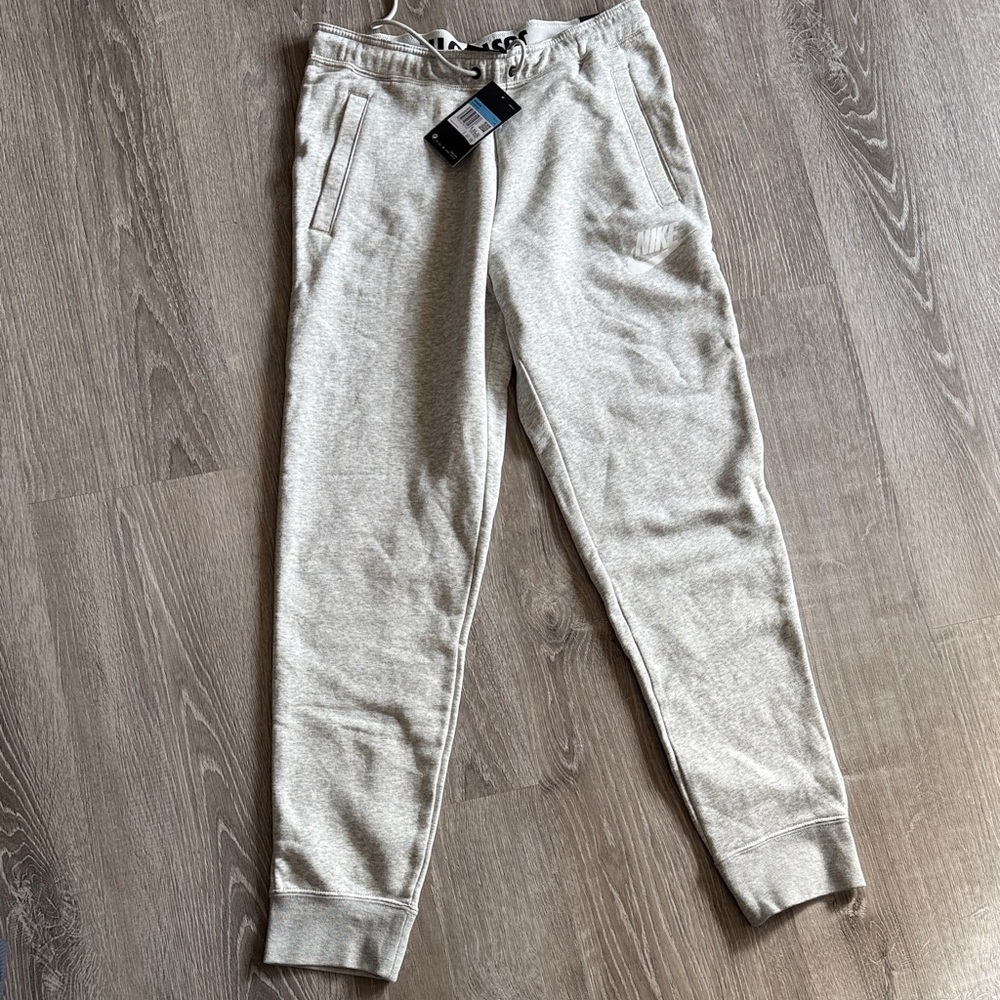 Nike Light Gray Sweatpants for Men